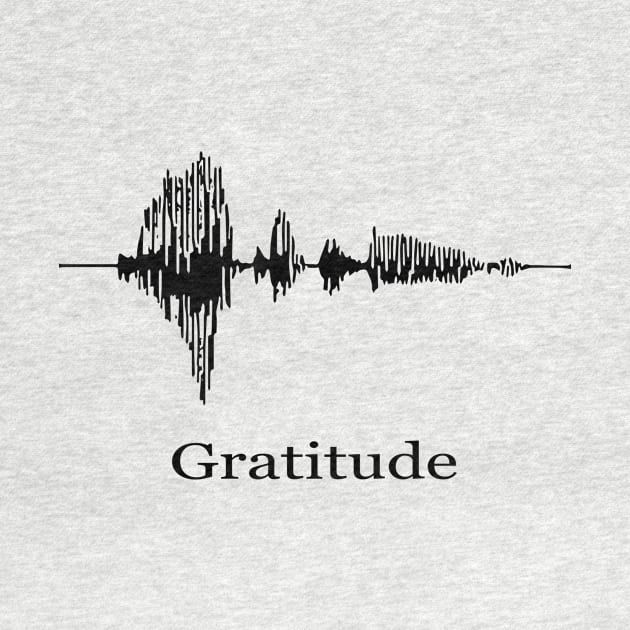 Waveform - Gratitude by Aduro Merch